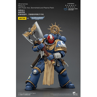 Warhammer 40K Ultramarines Metaurus with Power Axe, Stormshield and Plasma Pistol Action Figure JoyToy JT02786